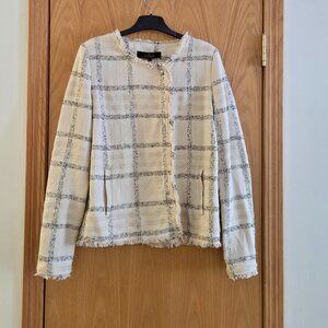 Next Cream and Black Jacket, Size 8